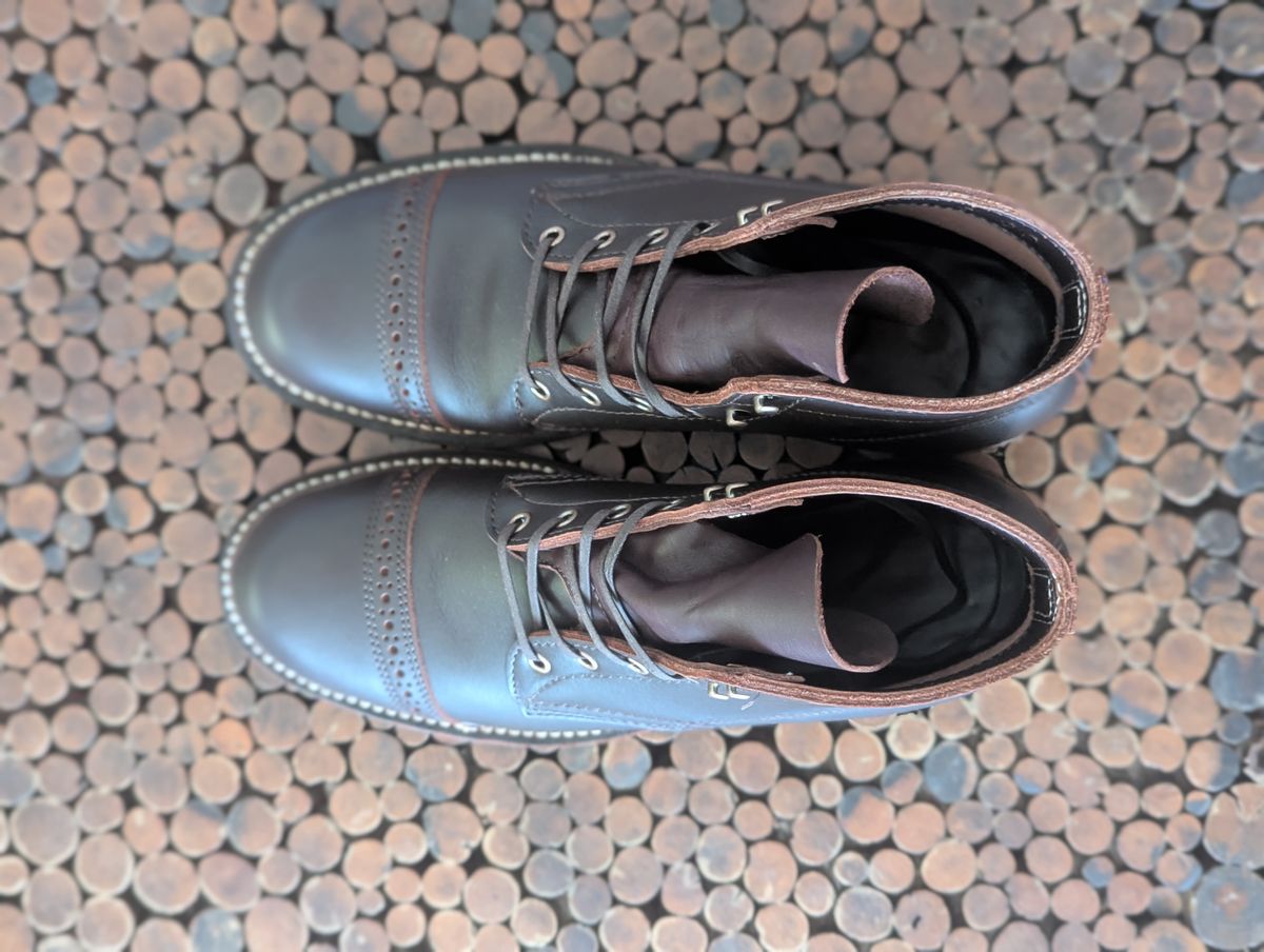 Photo by dwbrunton on March 1, 2026 of the White's Semi-Dress in Seidel Brown Dress.