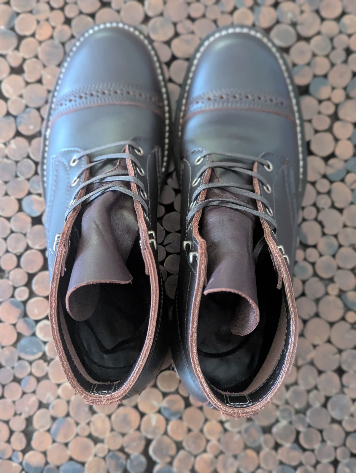 Photo by dwbrunton on March 1, 2026 of the White's Semi-Dress in Seidel Brown Dress.