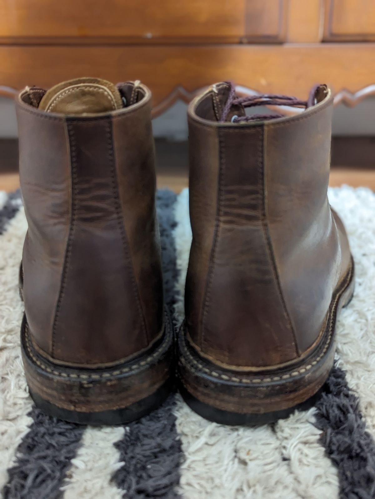 Photo by dwbrunton on November 2, 2023 of the Oak Street Bootmakers Lakeshore Jump Boot in Seidel Trail Crazy Horse.