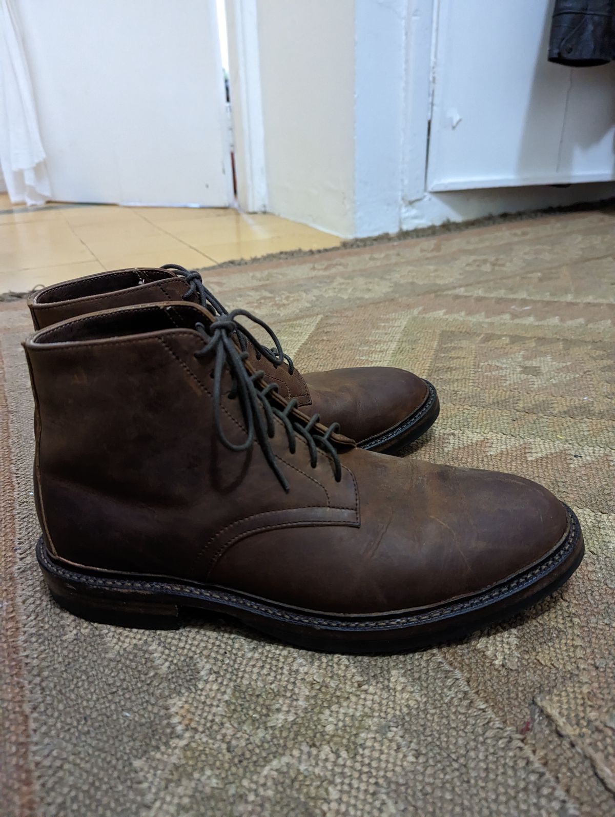 Photo by dwbrunton on April 29, 2023 of the Oak Street Bootmakers Lakeshore Jump Boot in Seidel Trail Crazy Horse.
