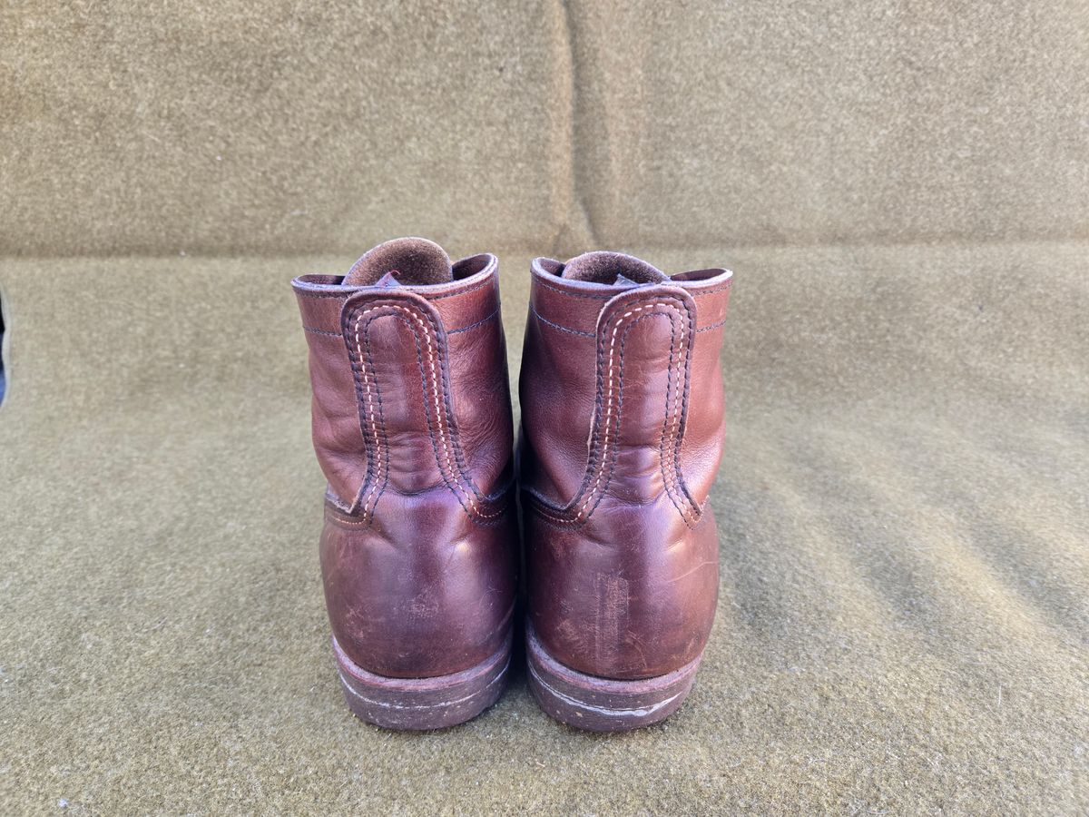 Photo by tdoellman on February 17, 2025 of the Red Wing Iron Ranger in S.B. Foot Amber Harness.