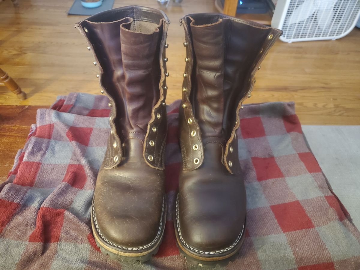 Photo by tdoellman on January 9, 2024 of the Nicks MTO in Horween Brown Chromexcel.