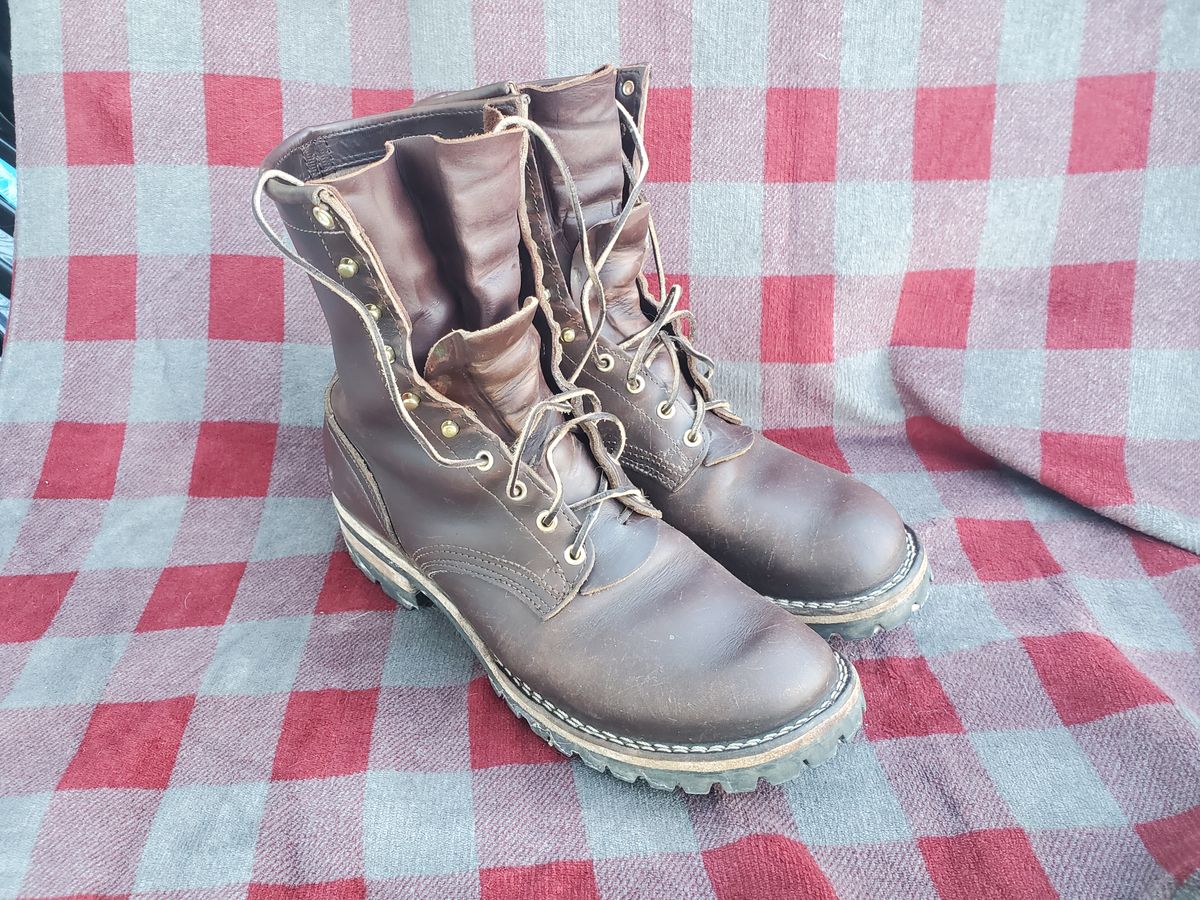 Photo by tdoellman on January 16, 2024 of the Nicks MTO in Horween Brown Chromexcel.