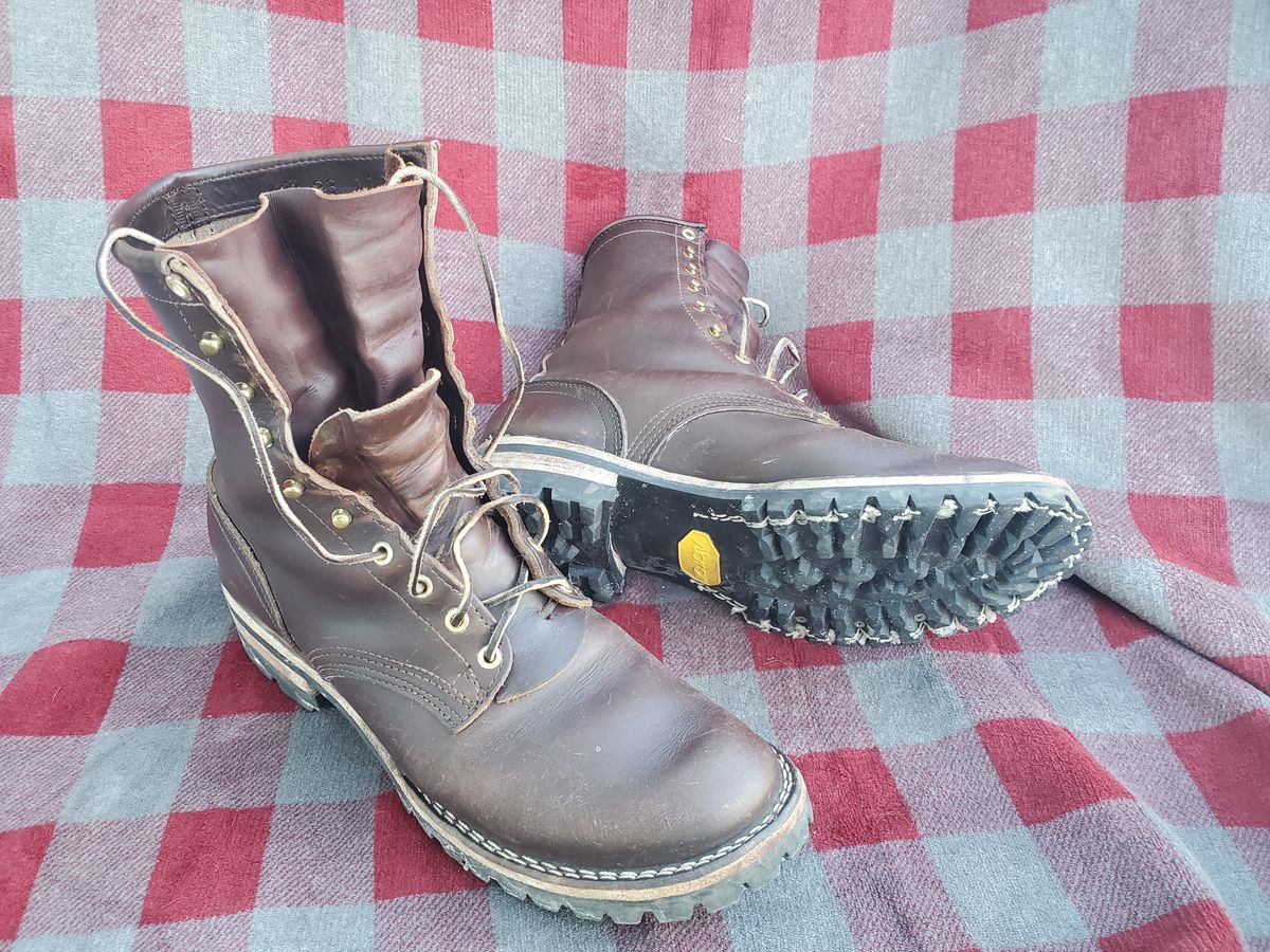 Photo by tdoellman on January 16, 2024 of the Nicks MTO in Horween Brown Chromexcel.
