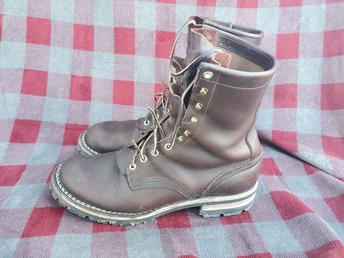 Photo by tdoellman on January 16, 2024 of the Nicks MTO in Horween Brown Chromexcel.