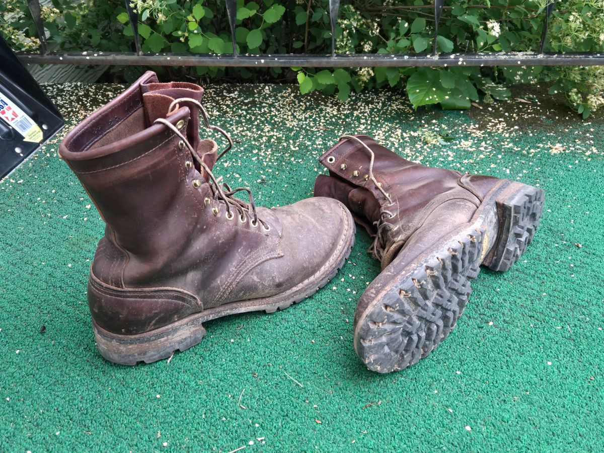 Photo by tdoellman on May 26, 2024 of the Nicks MTO in Horween Brown Chromexcel.