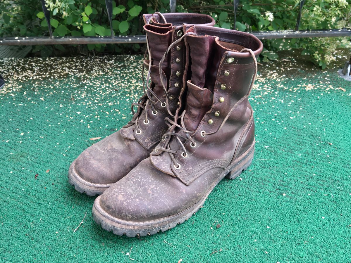 Photo by tdoellman on May 26, 2024 of the Nicks MTO in Horween Brown Chromexcel.