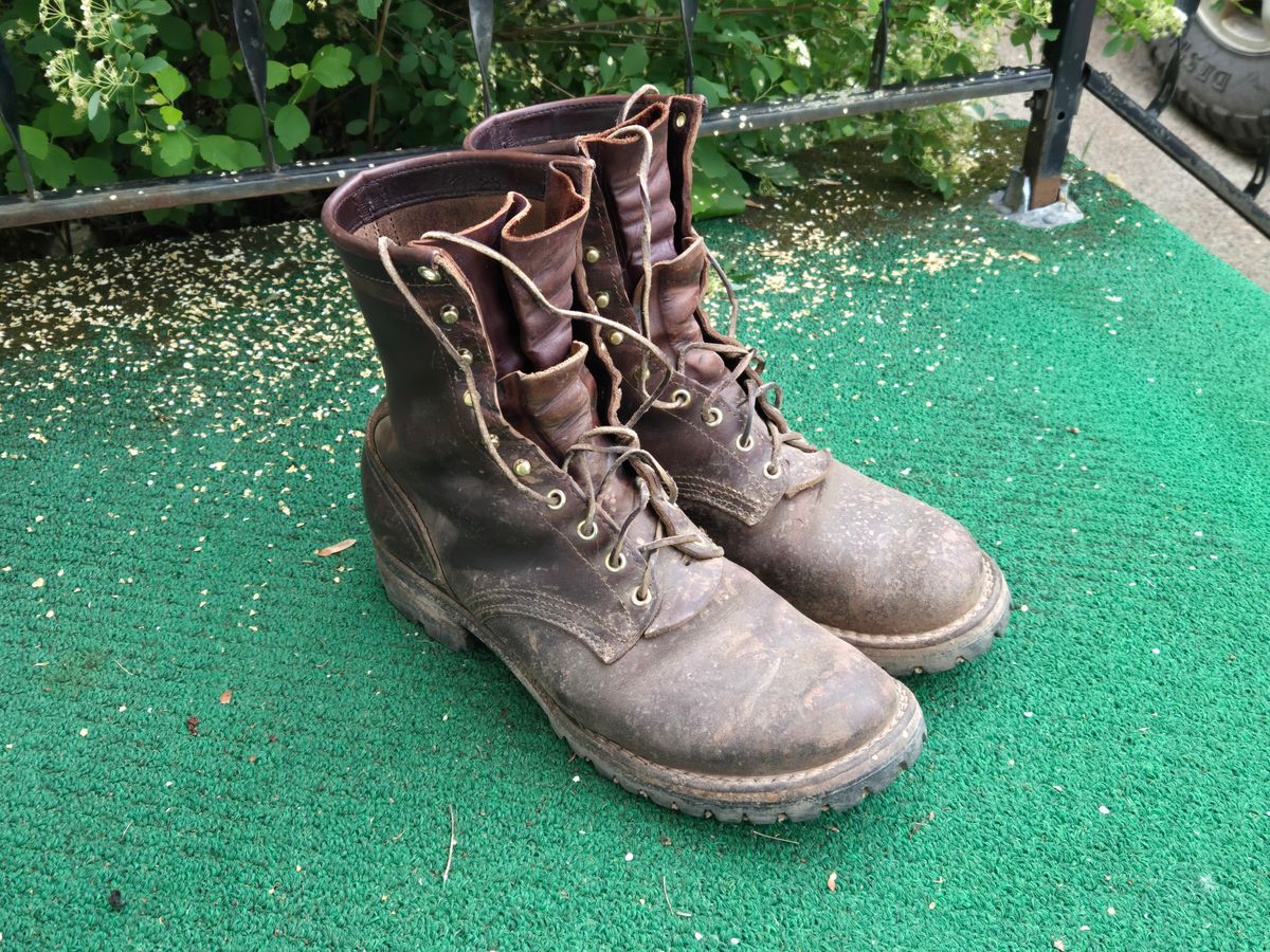 Photo by tdoellman on May 26, 2024 of the Nicks MTO in Horween Brown Chromexcel.