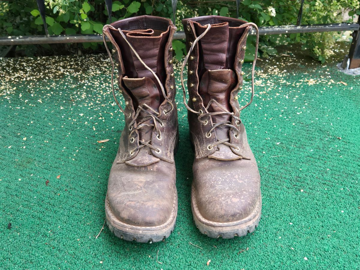 Photo by tdoellman on May 26, 2024 of the Nicks MTO in Horween Brown Chromexcel.