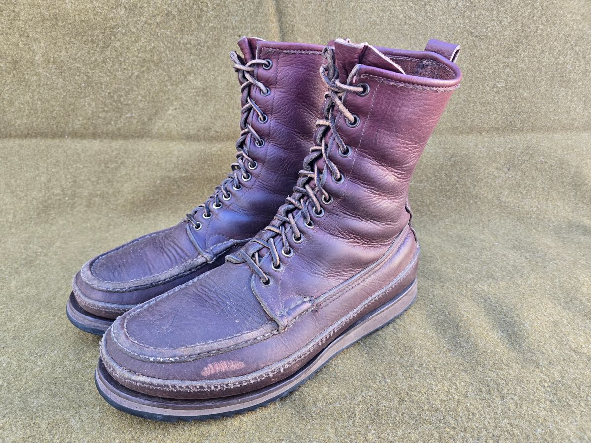 Photo by tdoellman on February 17, 2025 of the Russell Moccasin Co. Unknown Model in Unknown Leather.