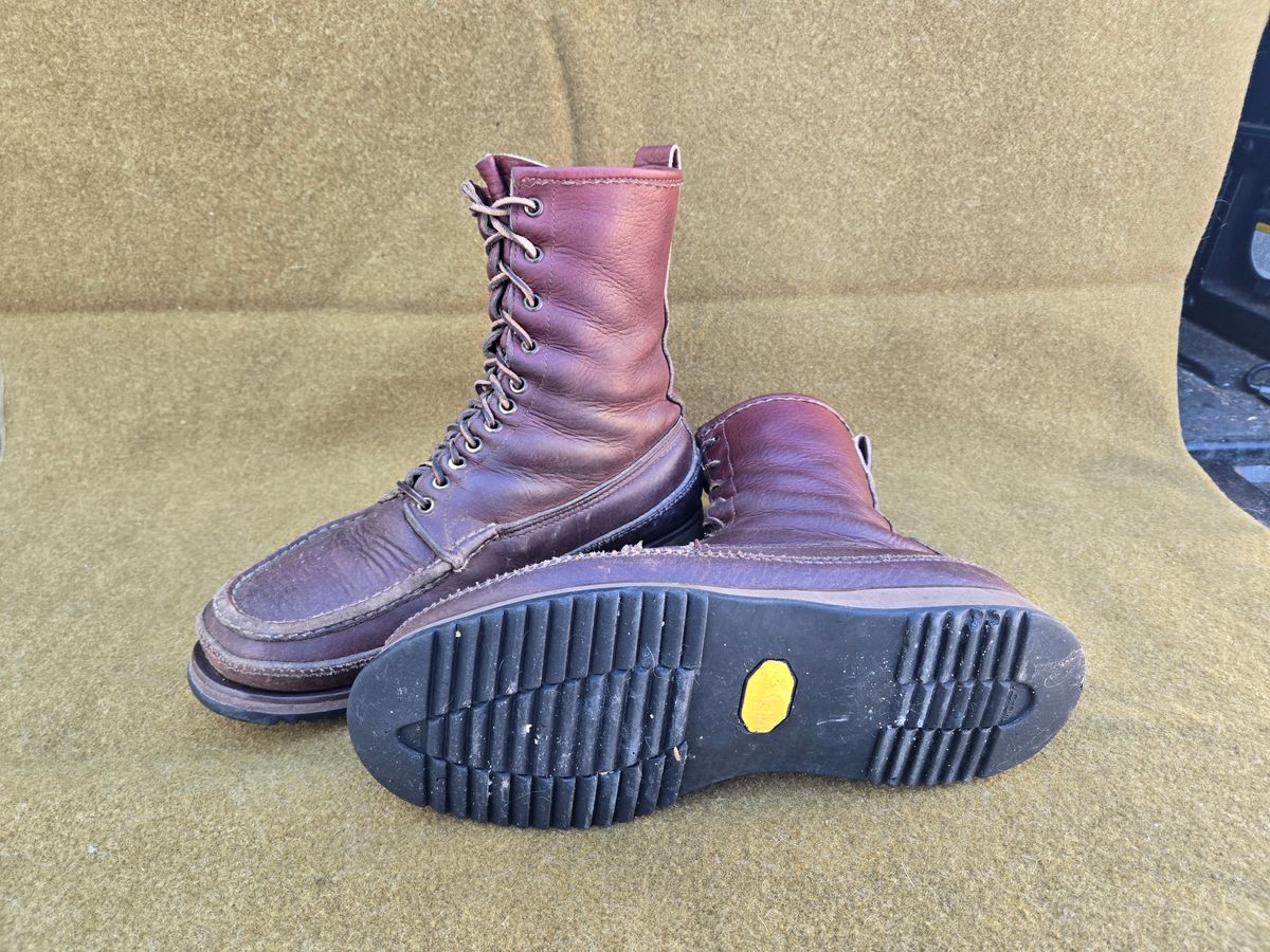 Photo by tdoellman on February 17, 2025 of the Russell Moccasin Co. Unknown Model in Unknown Leather.