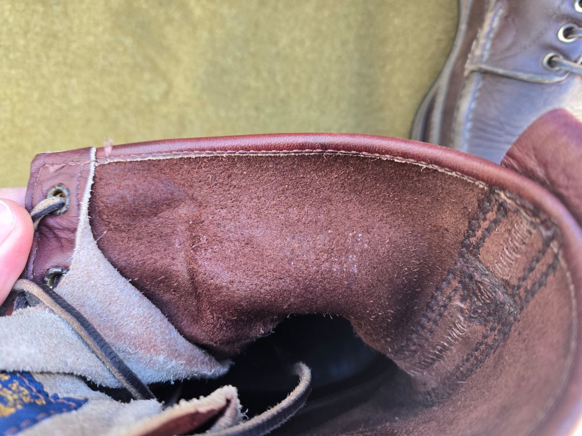 Photo by tdoellman on February 17, 2025 of the Russell Moccasin Co. Unknown Model in Unknown Leather.
