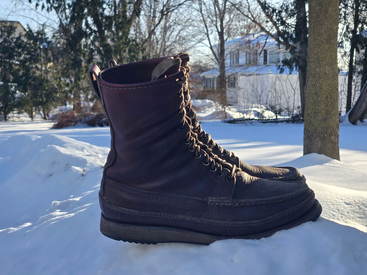 Photo by tdoellman on February 17, 2025 of the Russell Moccasin Co. Unknown Model in Unknown Leather.
