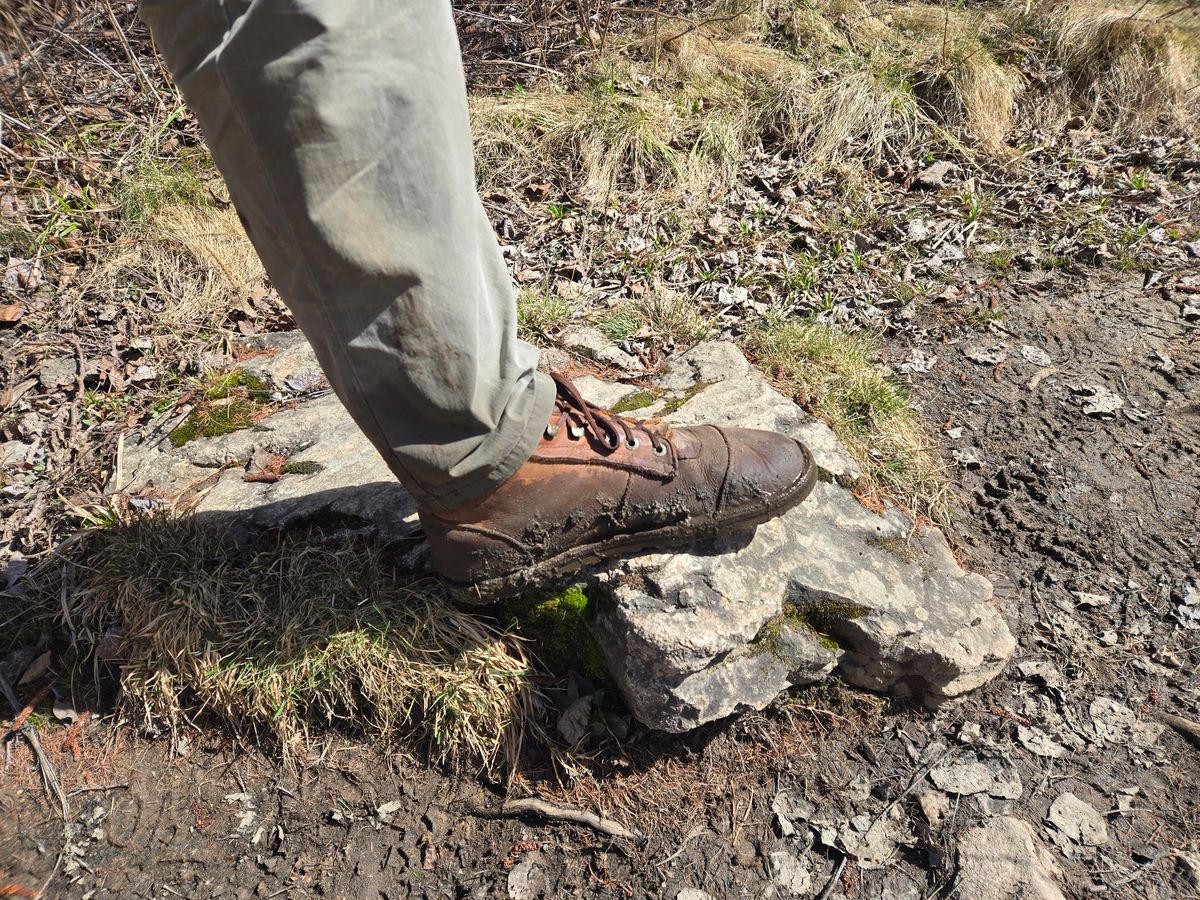 Photo by tdoellman on May 11, 2026 of the Jim Green African Ranger Barefoot Boot in Fudge Crazy Horse.
