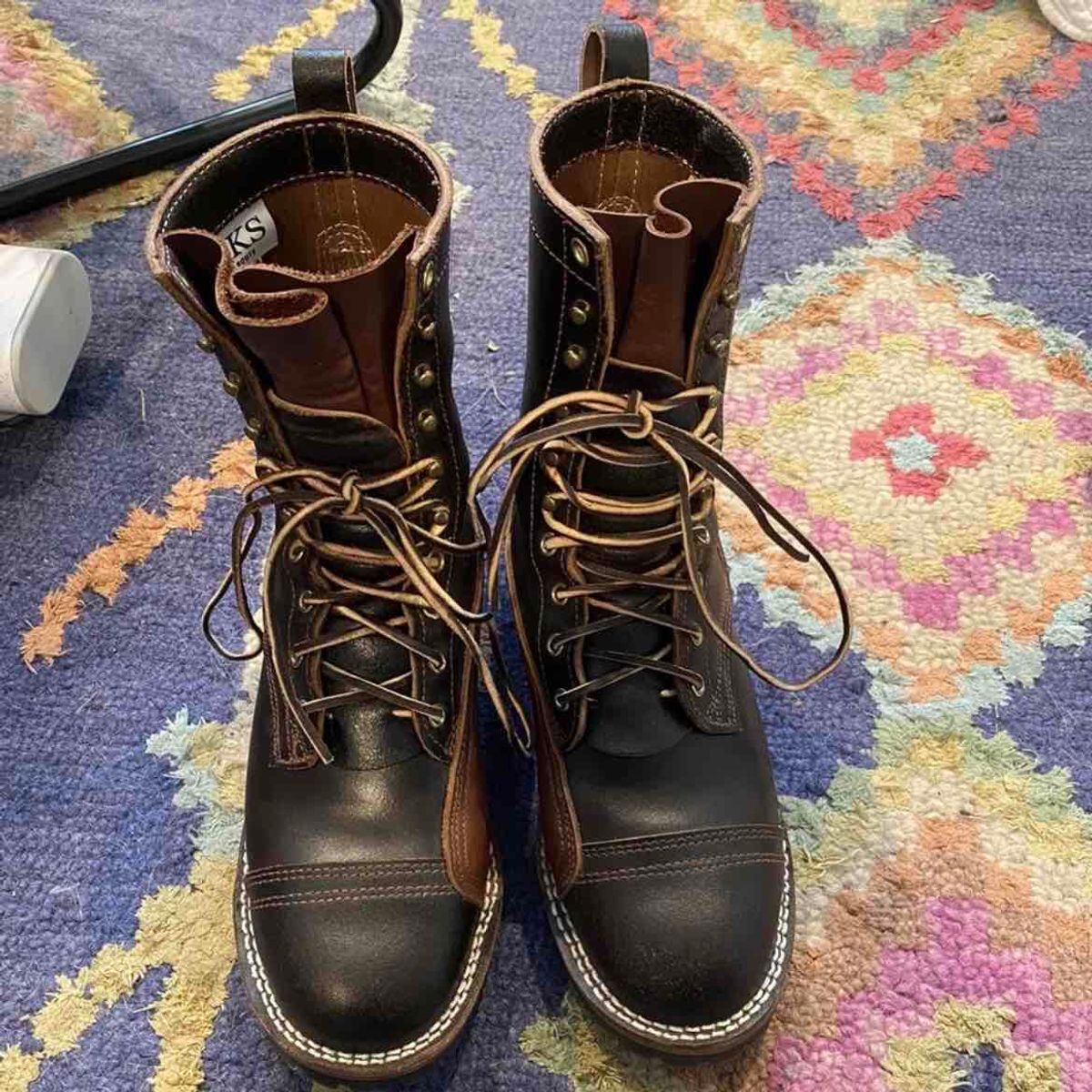 Photo by Francisco on January 23, 2023 of the Nicks Unlisted Model in Horween Brown Waxed Flesh.