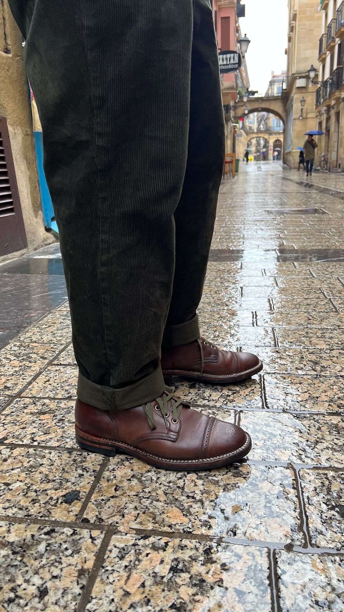 Photo by katsudon on April 26, 2026 of the Viberg Service Boot BCT in Horween Natural Chromexcel.