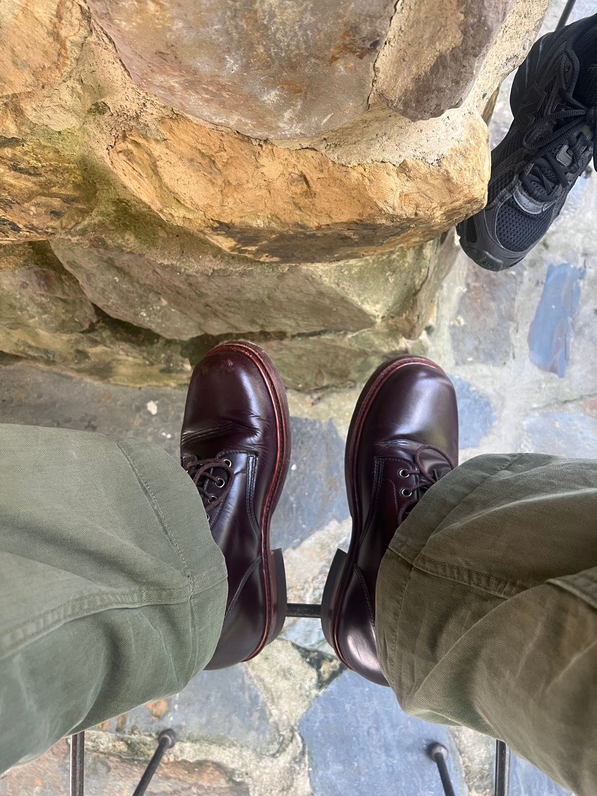 Photo by Dangil on October 18, 2025 of the Jakkrabbits Service Boot in Domestic Dark Brown Pull Up.