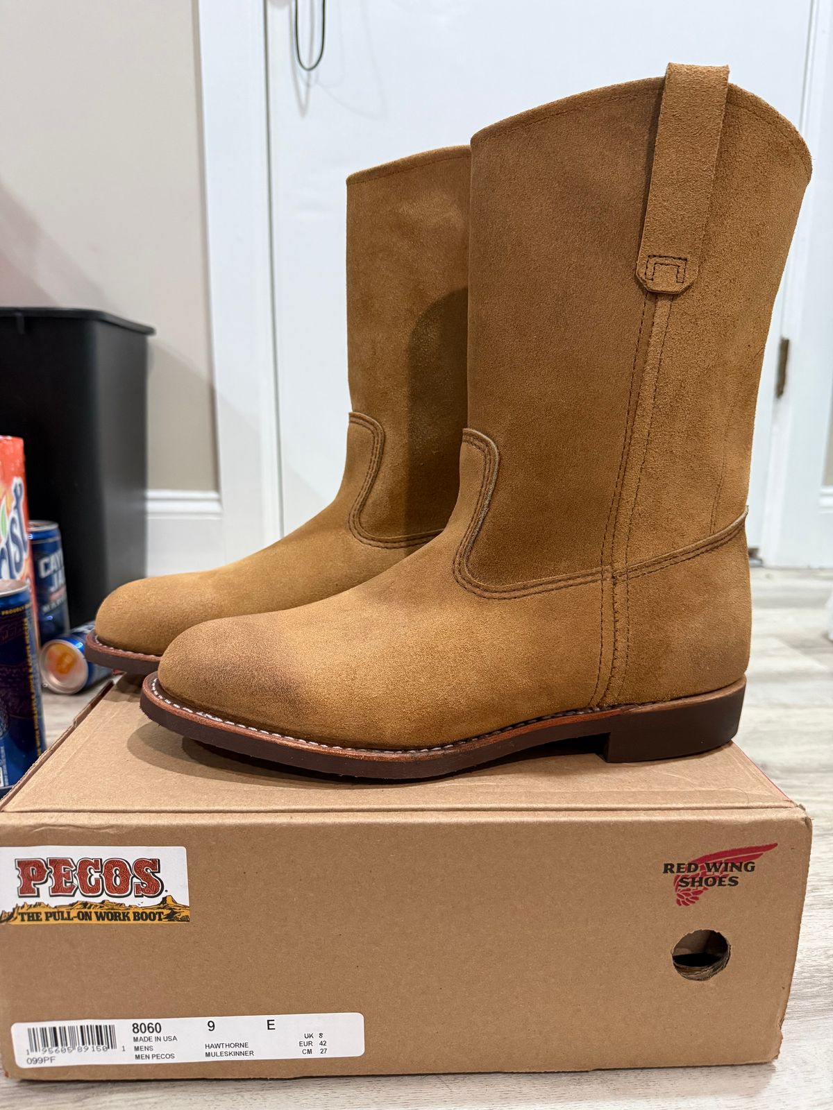 Photo by Guicho on April 2, 2026 of the Red Wing Pecos in S.B. Foot Hawthorne Abilene.