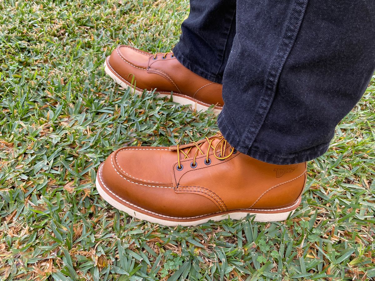 Photo by Andreas_V on December 25, 2025 of the Red Wing 10875 in S.B. Foot Oro-riginal leather.
