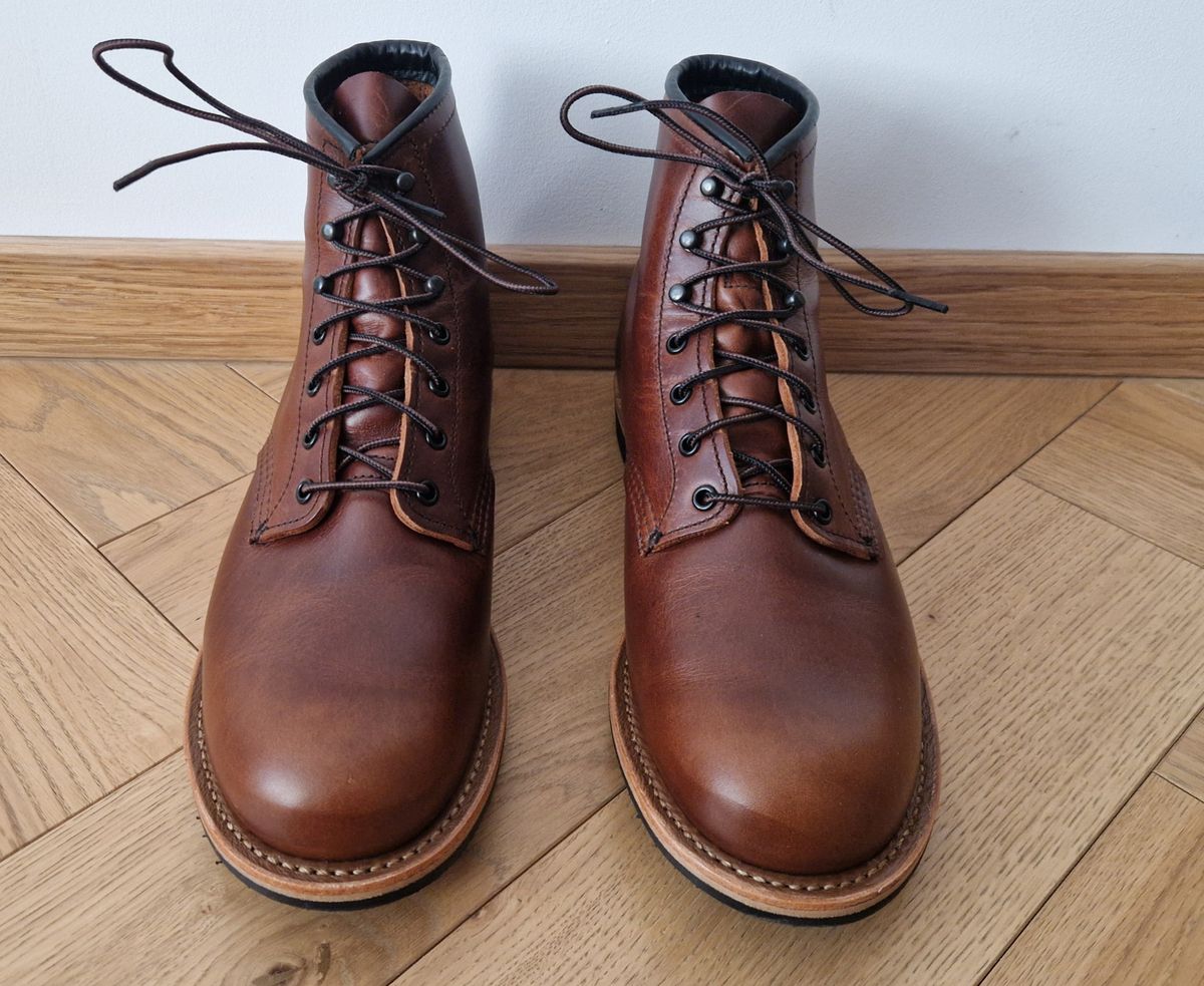 Photo by North on February 2, 2026 of the Red Wing Beckman in S.B. Foot Cigar Excalibur.