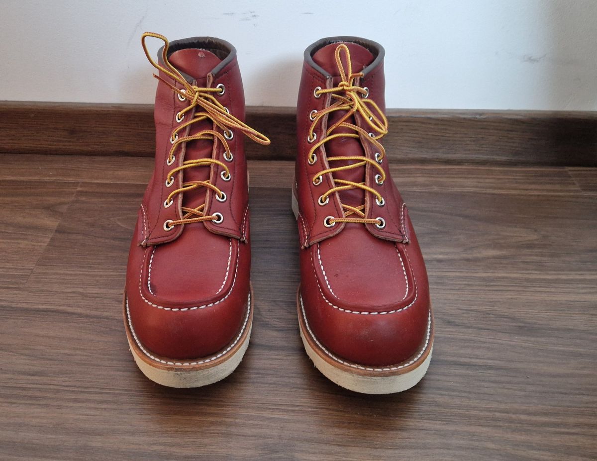 Photo by burford on January 24, 2026 of the Red Wing 6-Inch Classic Moc in S.B. Foot Oro-Russet Portage.