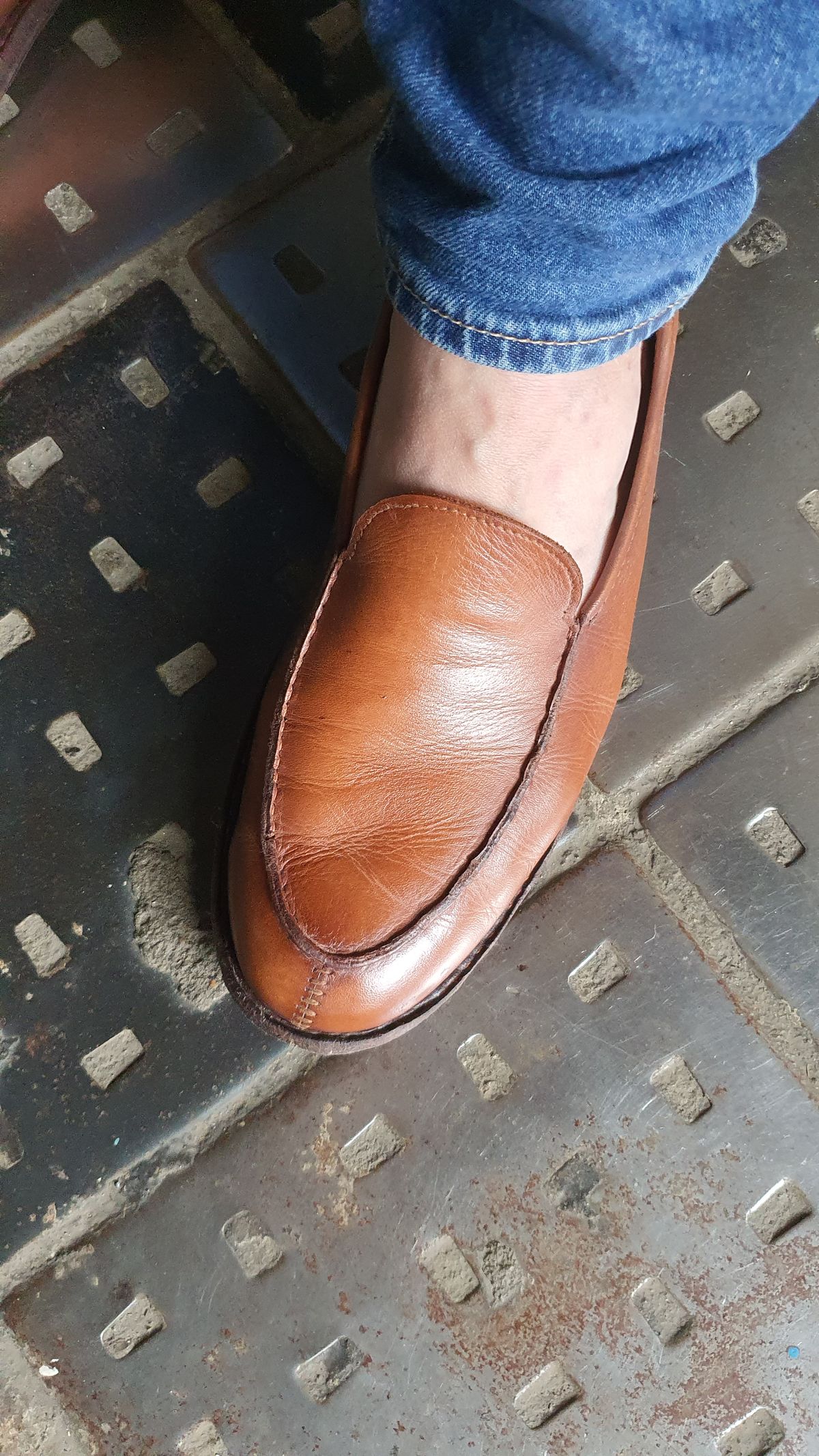 Photo by zirukin on June 21, 2025 of the Self-Made Self-made / Loafers in Crust Natural Color.
