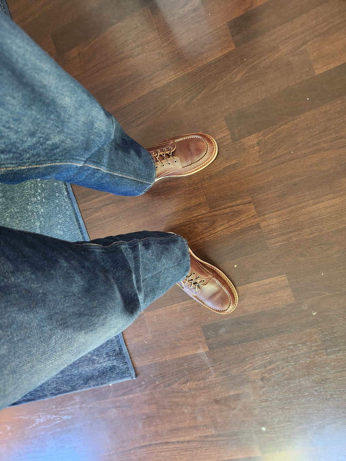 Photo by Tieric on June 1, 2025 of the White's Perry 6" Select in Seidel British Tan Double Shot.