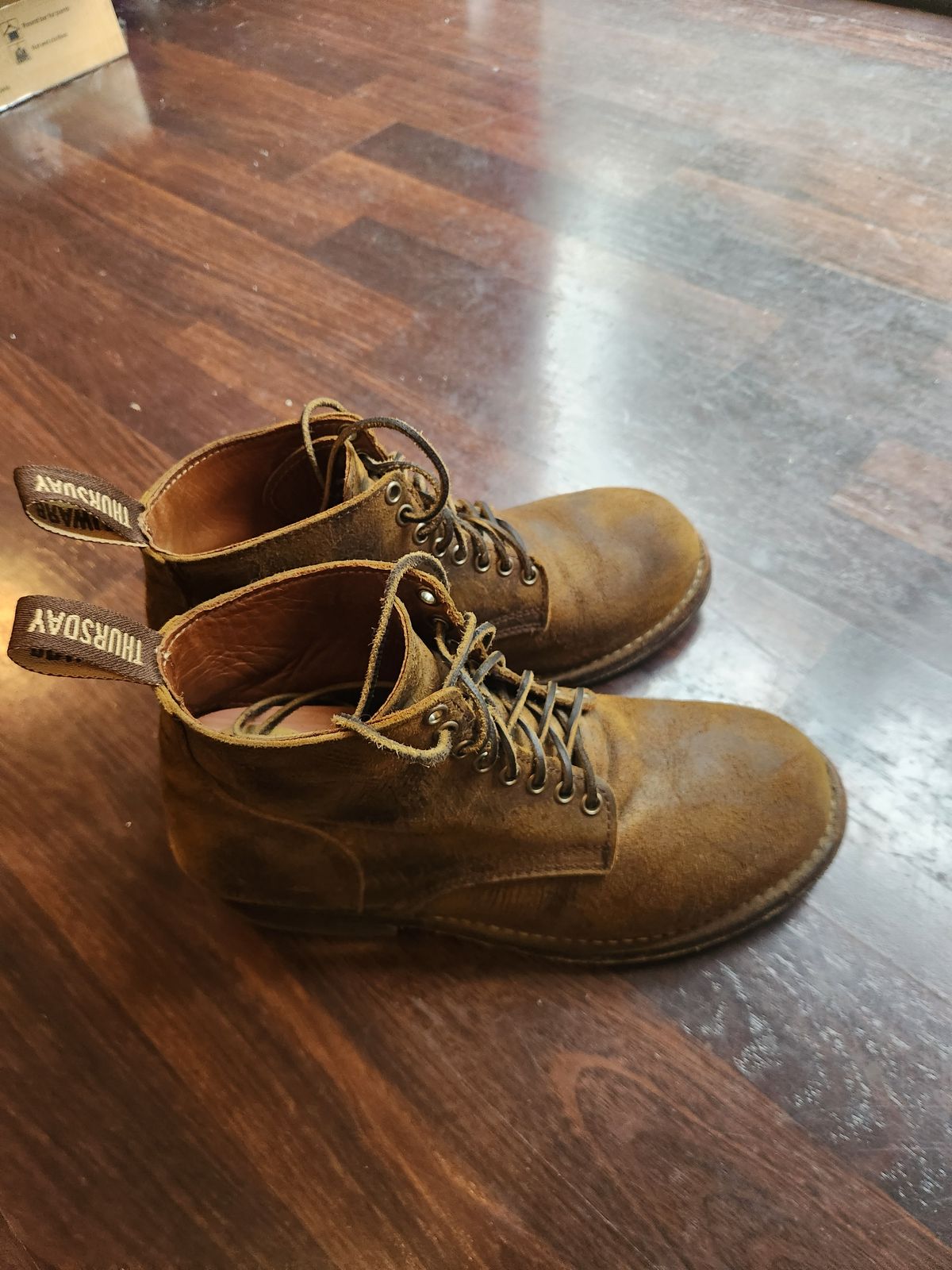 Photo by Tieric on June 21, 2025 of the Thursday Brawler in C.F. Stead Bronze Brown Rambler.