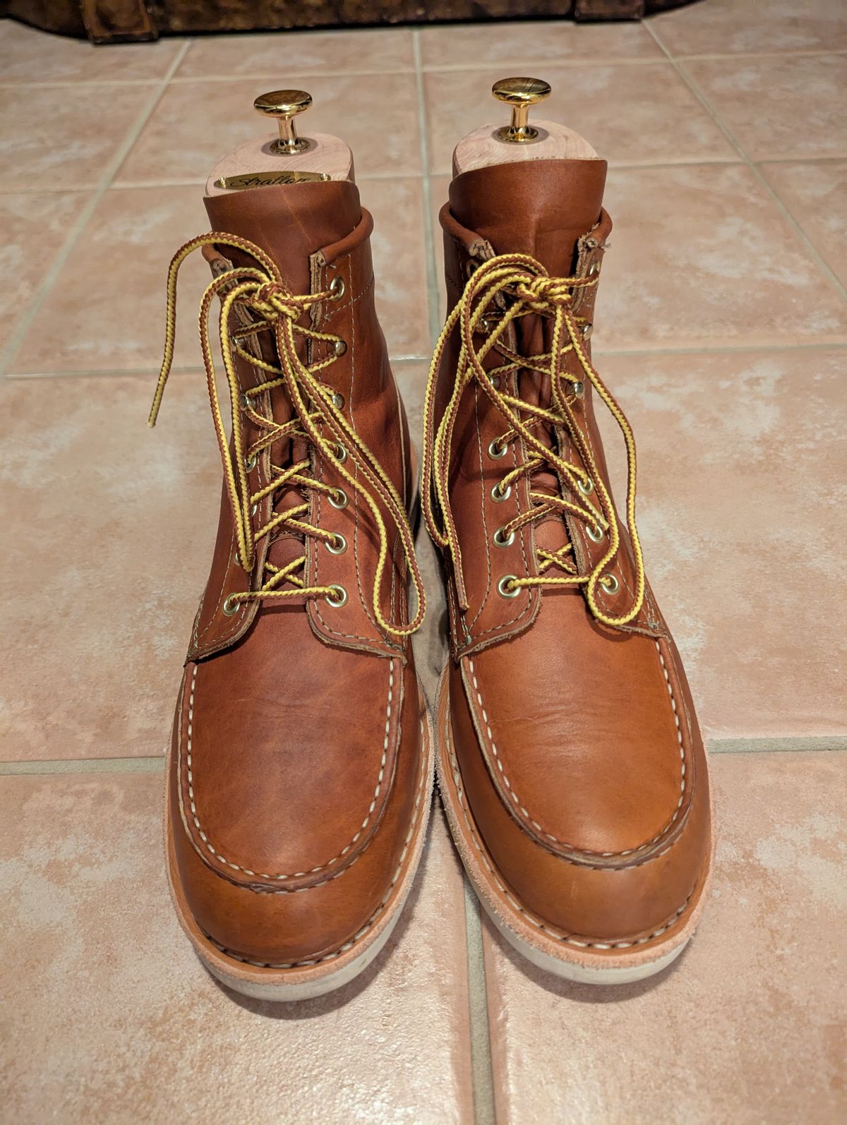 Photo by habibiboots7 on July 8, 2025 of the White's Perry 6" Select in Seidel Tobacco Stampede.