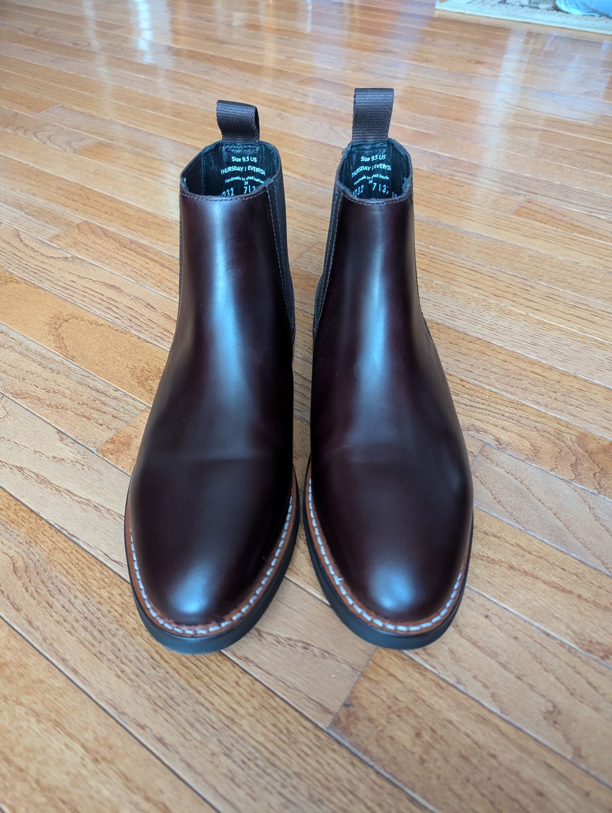 Photo by habibiboots7 on October 4, 2025 of the Thursday Duke in Brown Thursday Chrome.