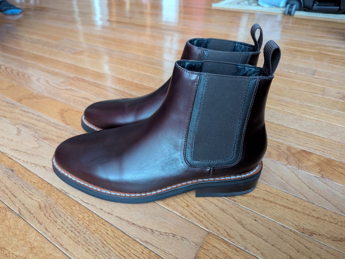 Photo by habibiboots7 on October 4, 2025 of the Thursday Duke in Brown Thursday Chrome.