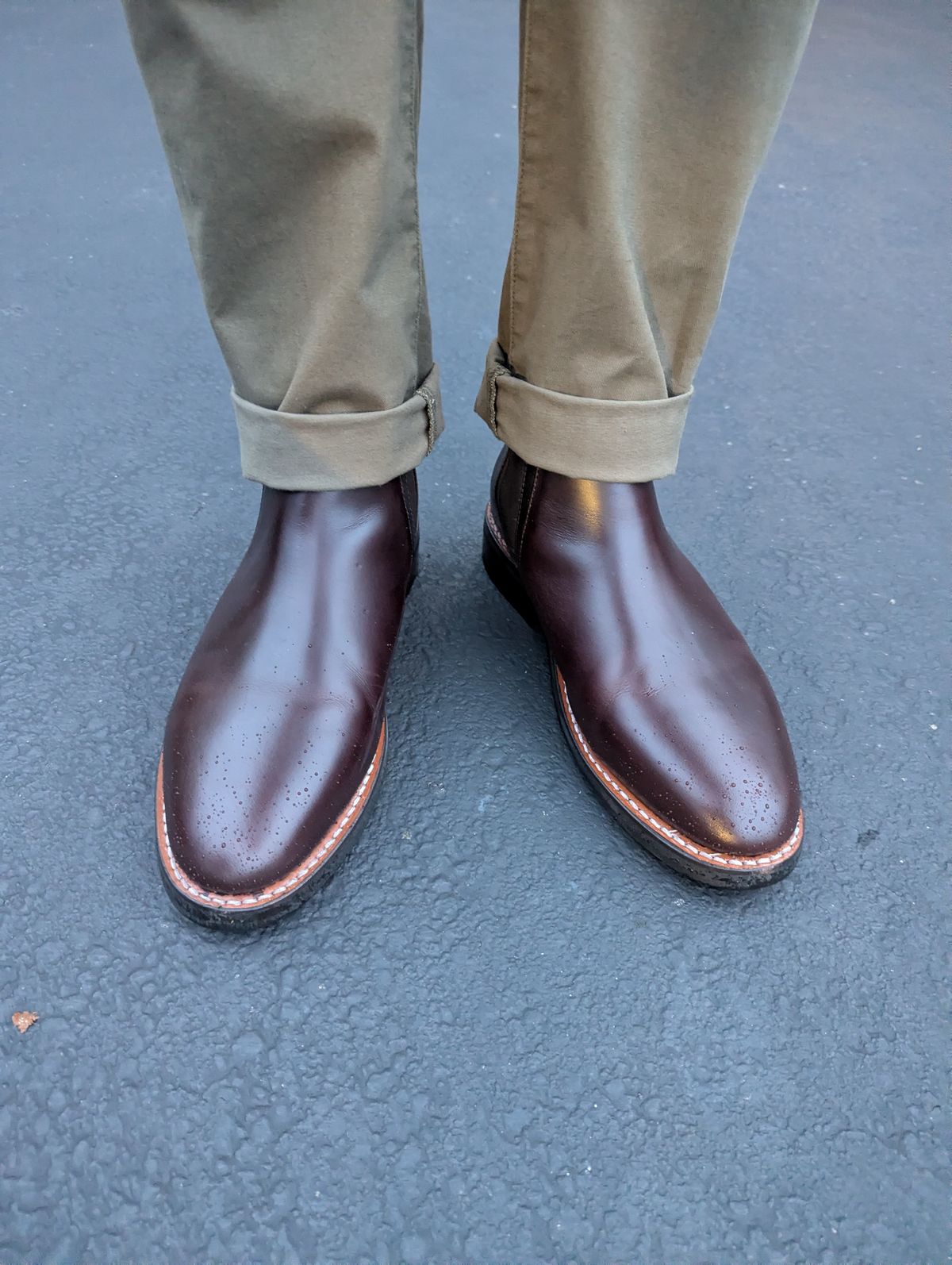 Photo by habibiboots7 on October 18, 2025 of the Thursday Duke in Brown Thursday Chrome.