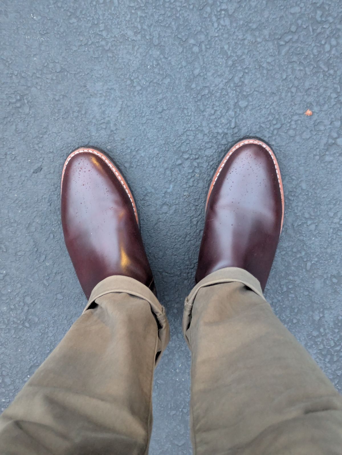 Photo by habibiboots7 on October 18, 2025 of the Thursday Duke in Brown Thursday Chrome.