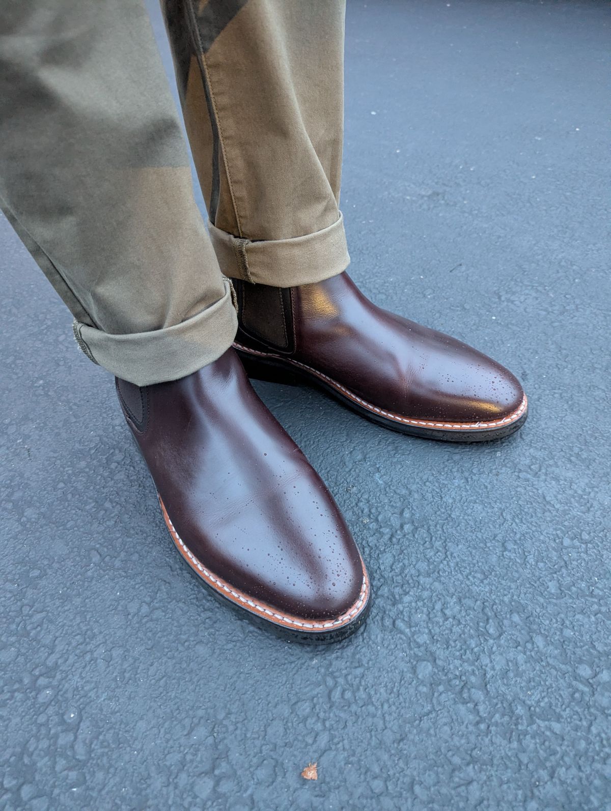 Photo by habibiboots7 on October 18, 2025 of the Thursday Duke in Brown Thursday Chrome.