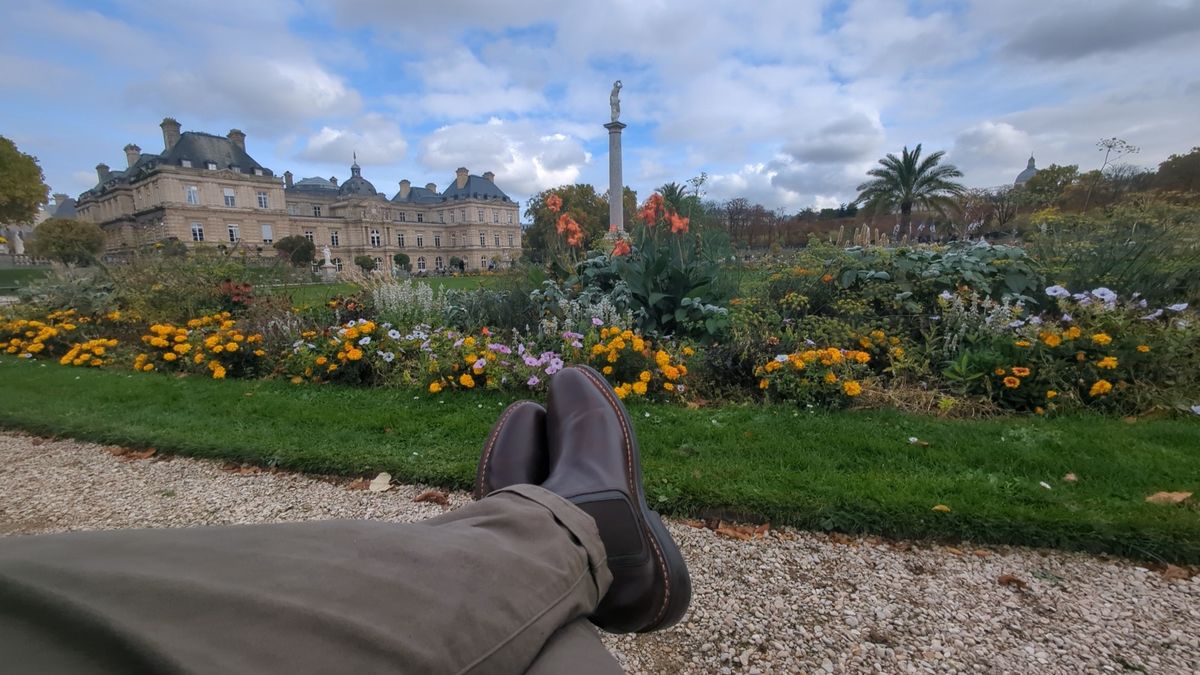 Photo by habibiboots7 on October 22, 2025 of the Thursday Duke in Brown Thursday Chrome.