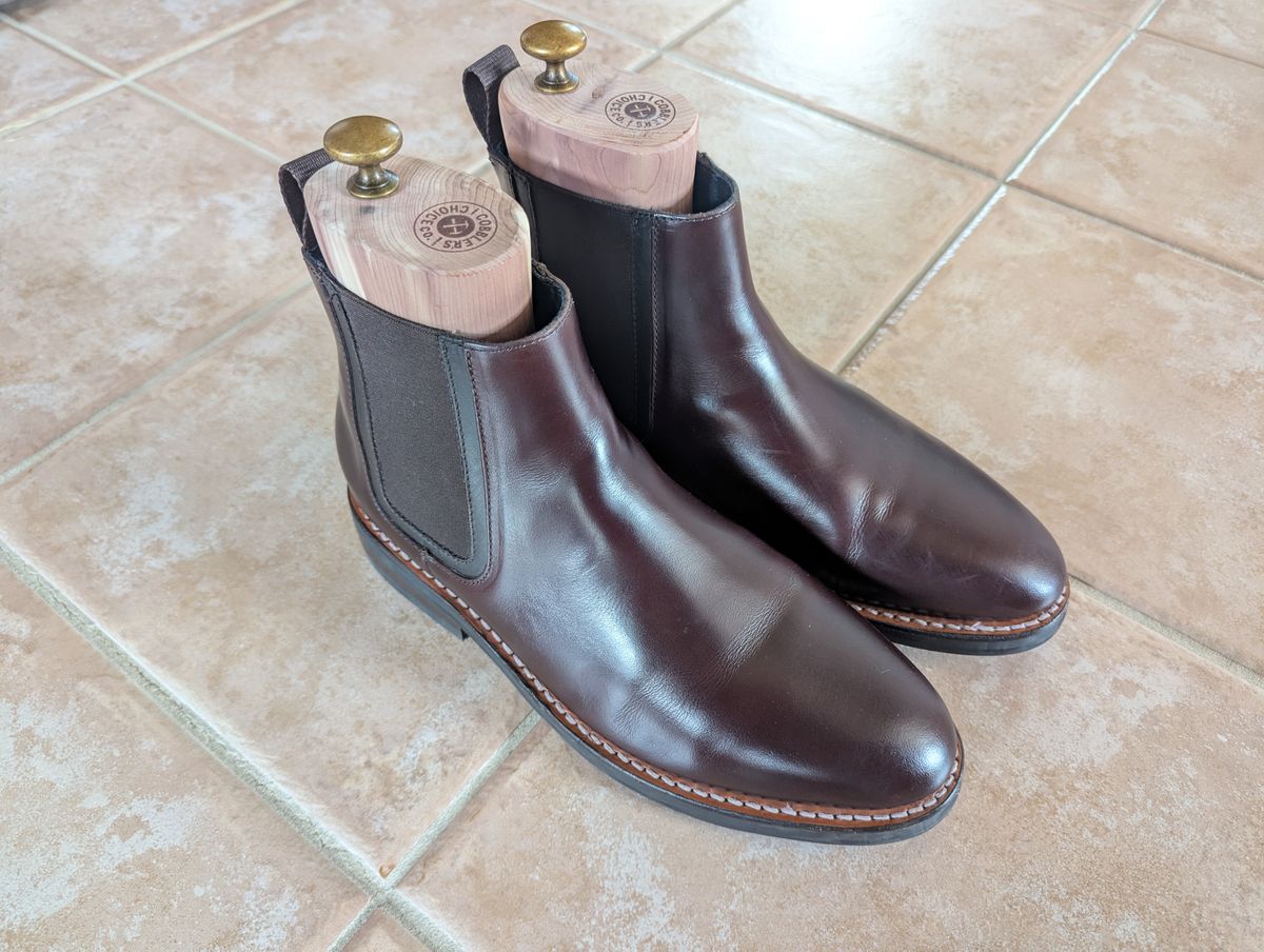 Photo by habibiboots7 on October 30, 2025 of the Thursday Duke in Brown Thursday Chrome.