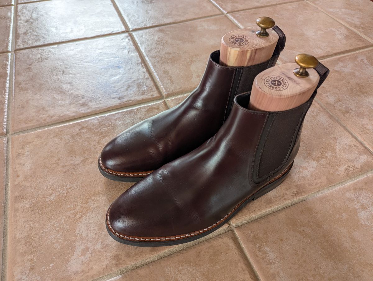 Photo by habibiboots7 on October 30, 2025 of the Thursday Duke in Brown Thursday Chrome.