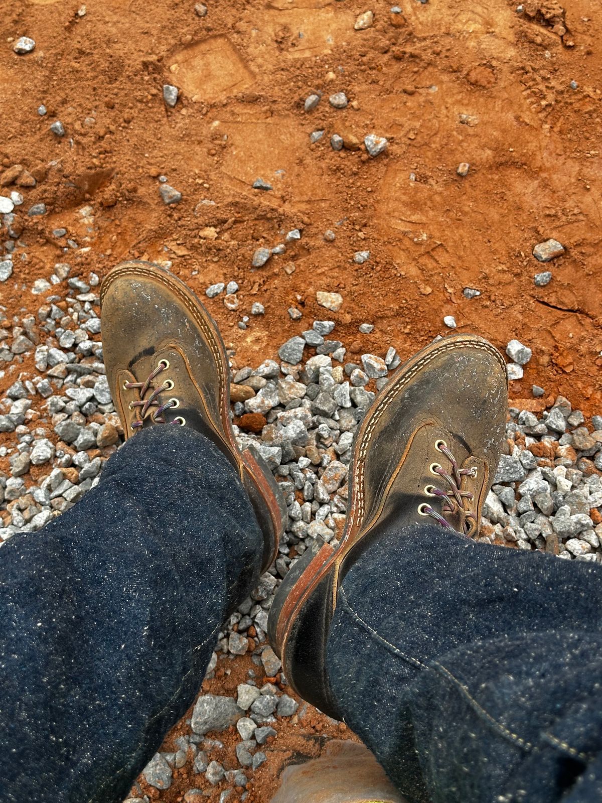 Photo by saintnick on October 28, 2024 of the Nicks LTT Heritage in Horween Black Waxed Flesh.