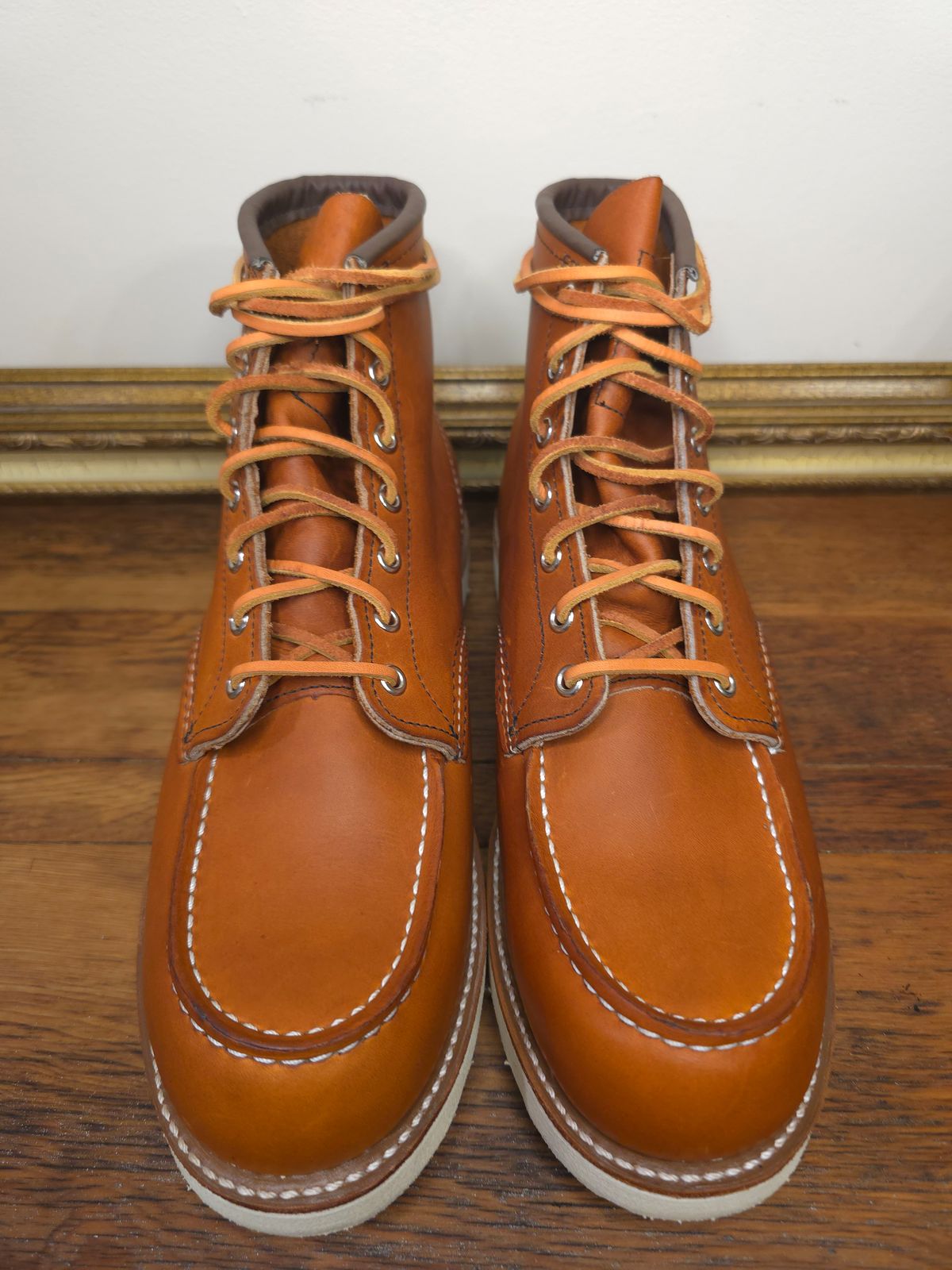 Photo by TheRedWingerDinger on September 30, 2025 of the Red Wing 875 in S.B. Foot Oro Legacy.