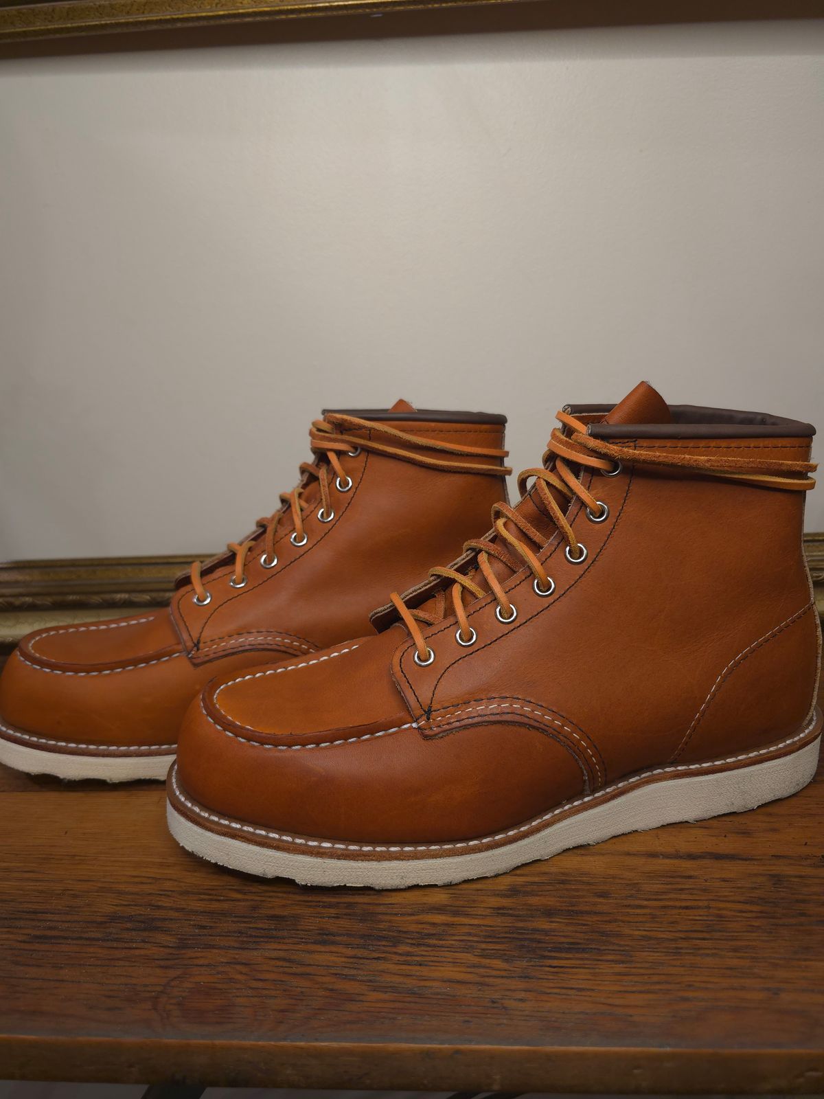 Photo by TheRedWingerDinger on September 30, 2025 of the Red Wing 875 in S.B. Foot Oro Legacy.