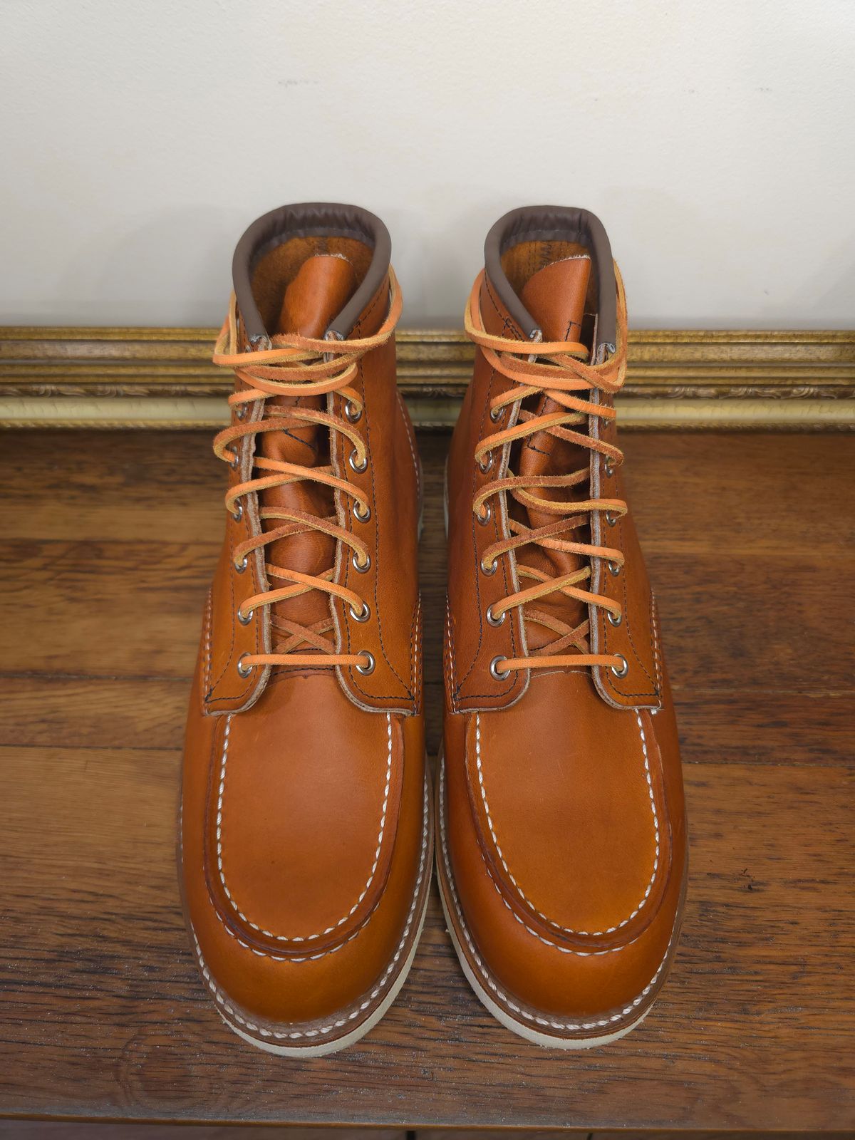 Photo by TheRedWingerDinger on September 30, 2025 of the Red Wing 875 in S.B. Foot Oro Legacy.
