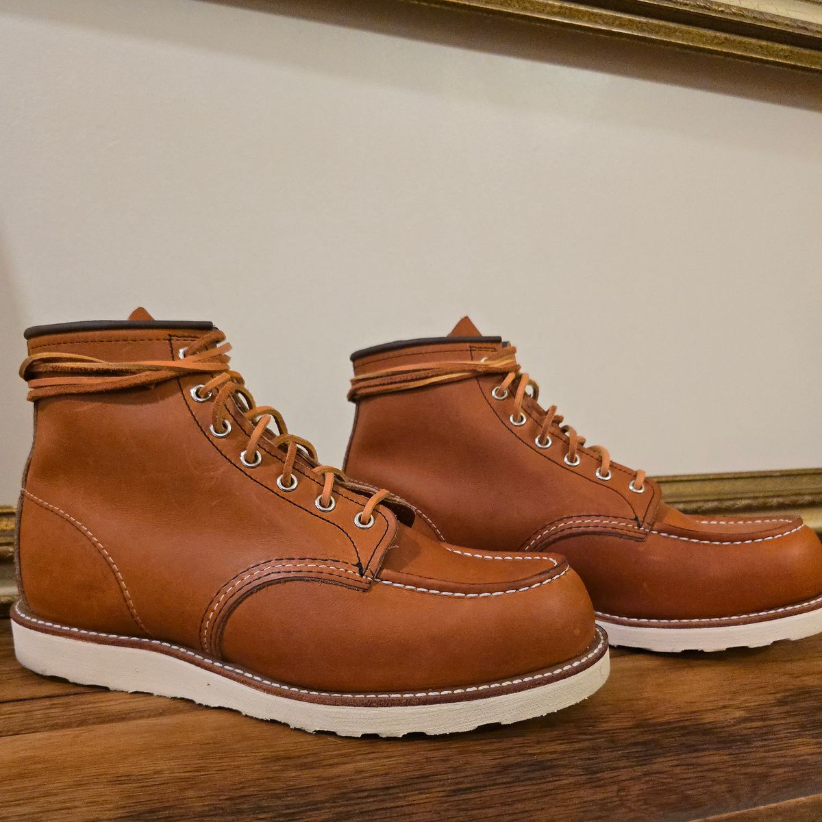 Photo by TheRedWingerDinger on September 28, 2025 of the Red Wing 875 in S.B. Foot Oro Legacy.