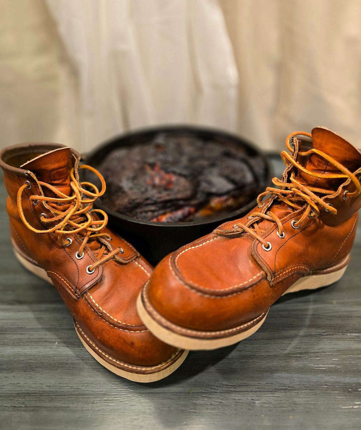 Photo by TheRedWingerDinger on November 2, 2025 of the Red Wing 875 in S.B. Foot Oro Legacy.