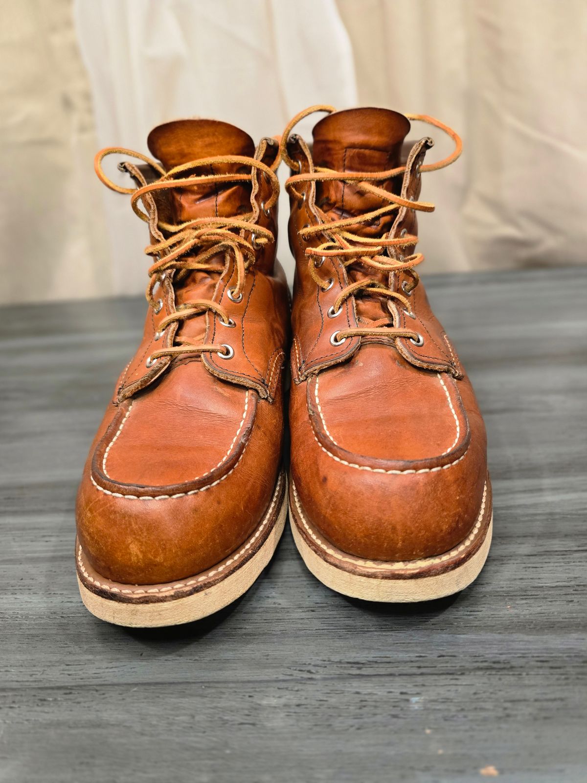 Photo by TheRedWingerDinger on November 2, 2025 of the Red Wing 875 in S.B. Foot Oro Legacy.