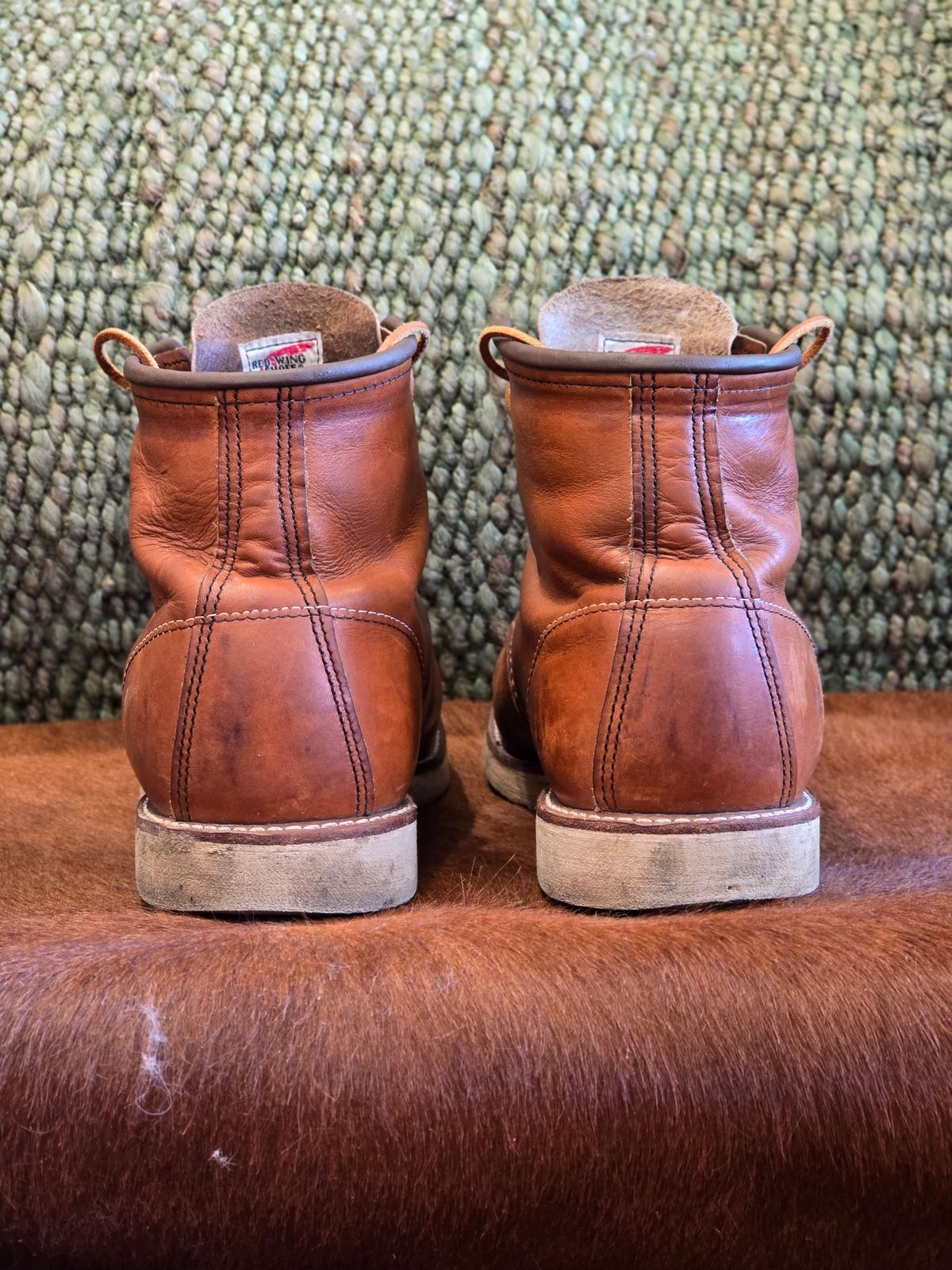 Photo by TheRedWingerDinger on December 4, 2025 of the Red Wing 875 in S.B. Foot Oro Legacy.