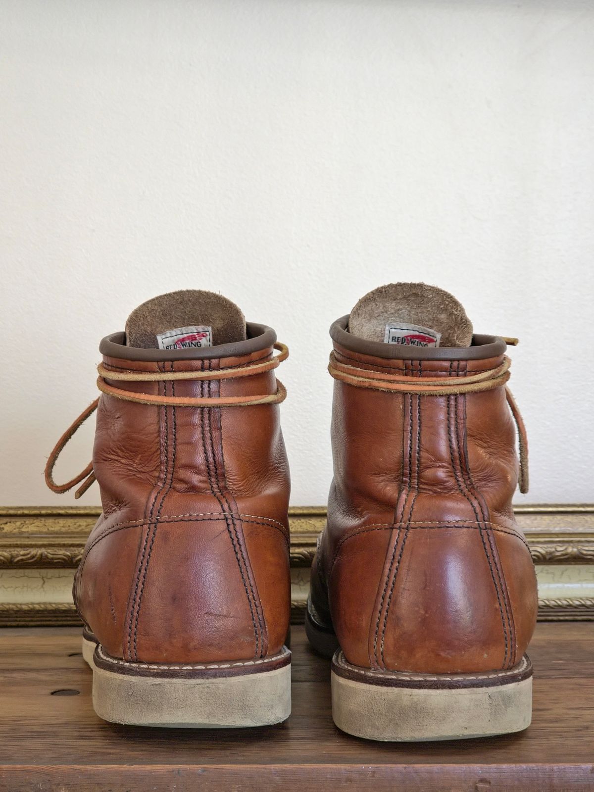 Photo by TheRedWingerDinger on April 5, 2026 of the Red Wing 875 in S.B. Foot Oro Legacy.