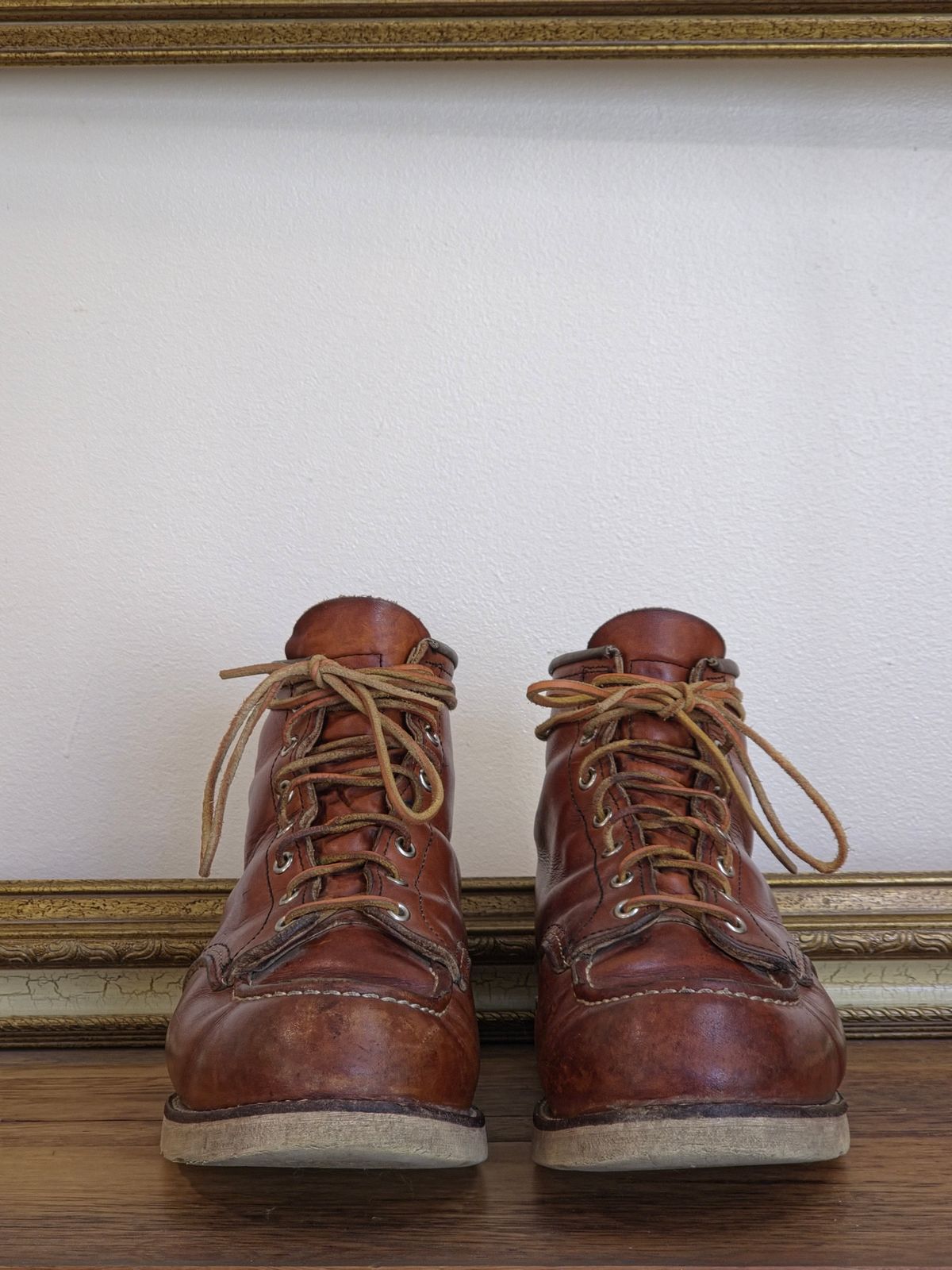 Photo by TheRedWingerDinger on April 5, 2026 of the Red Wing 875 in S.B. Foot Oro Legacy.