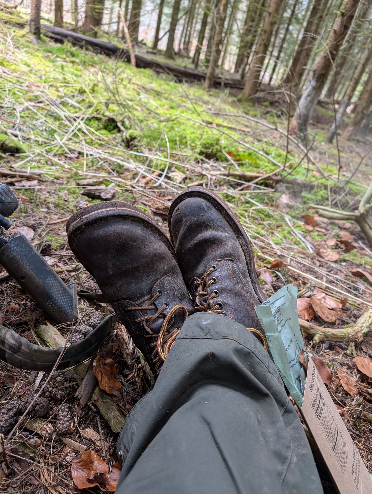 Photo by JY on March 1, 2025 of the Nicks MTO in Horween Brown Waxed Flesh.