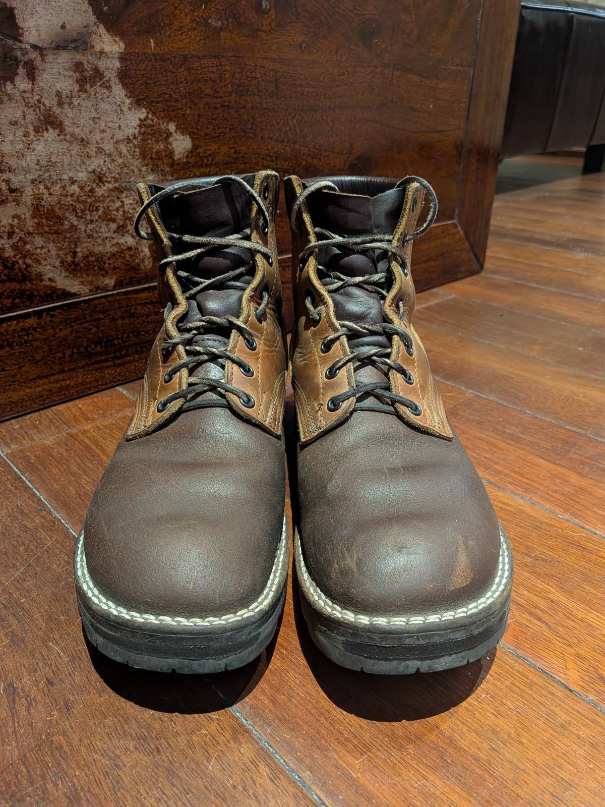 Photo by JY on November 2, 2025 of the Nicks MTO in Spokane Honey & Spokane Honey Waxed Flesh.