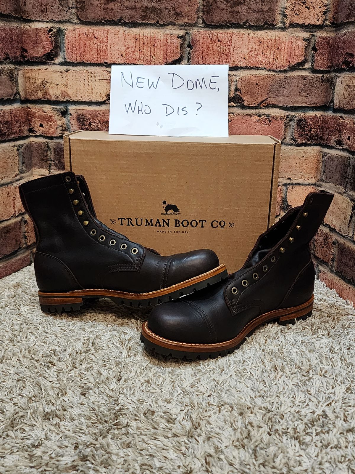 Photo by Randomlurker541 on October 1, 2025 of the Truman Upland Boot in Eastern Brown Snakebite.